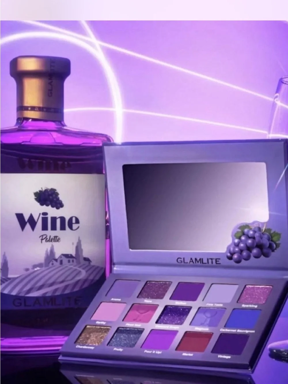 Glamlite Wine Eyeshadow Palette/ Still Sealed
